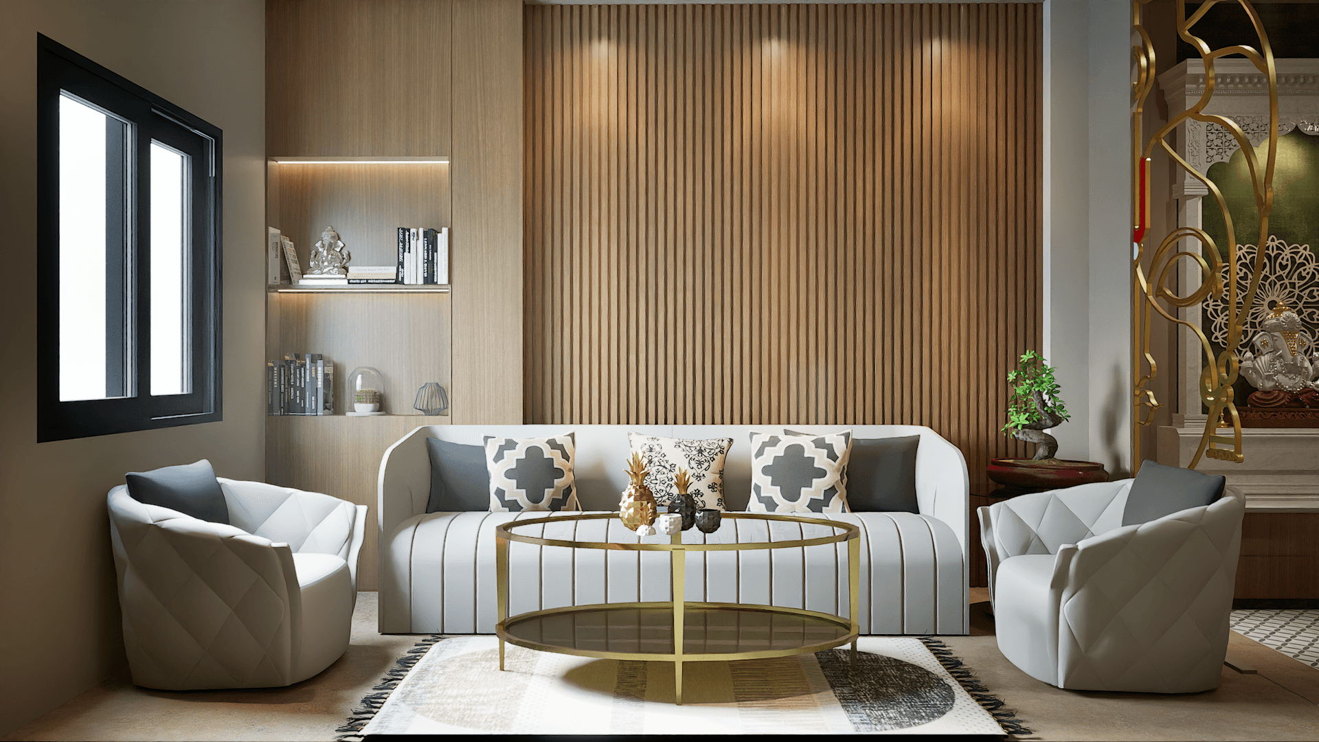 Living room perspective