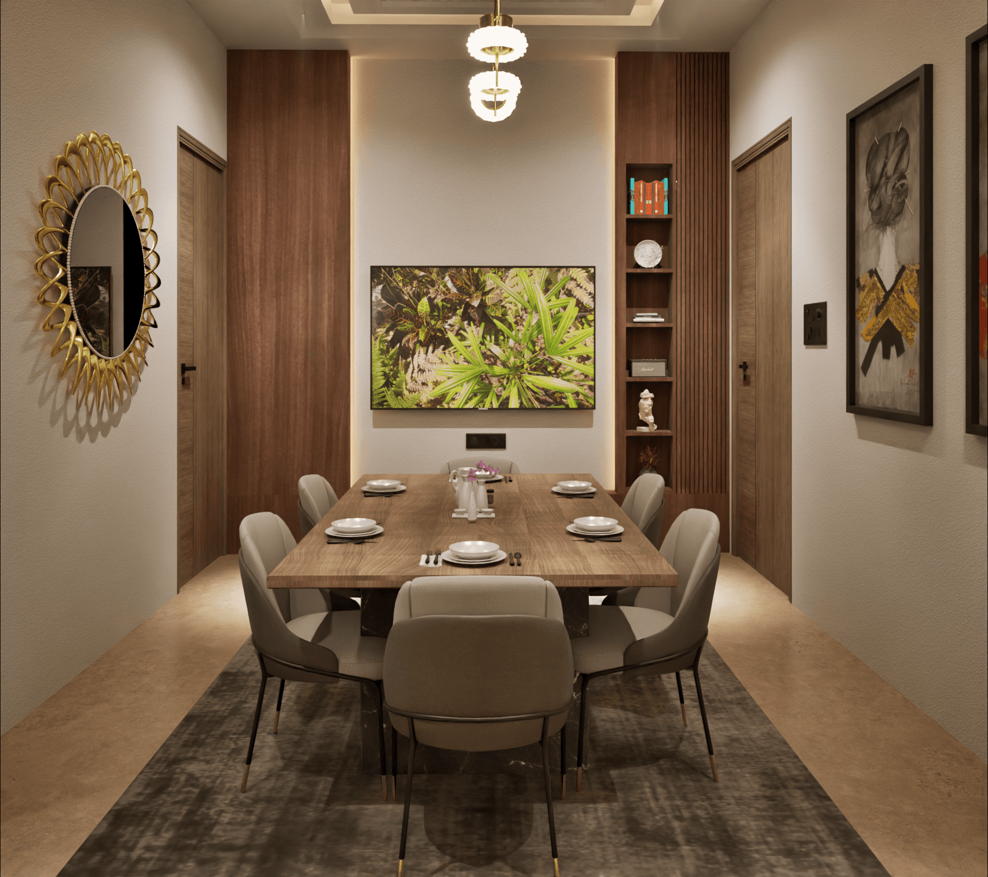 Full interior presentation